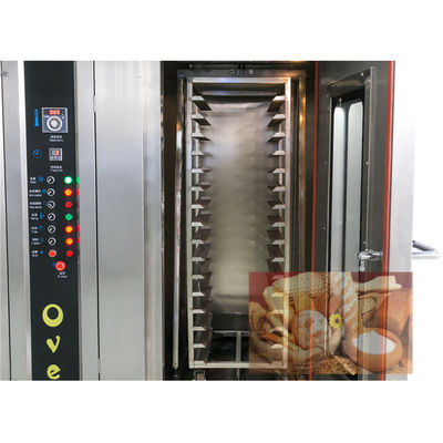 Bakkerij Keuken Rotary 16/32/64 Trays Brood bakoven voor grootschalige productie