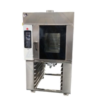 Industriële elektrische roterende convectieoven voor bakkerij Capaciteit 5/8/10/12/15 bakken 250 kg