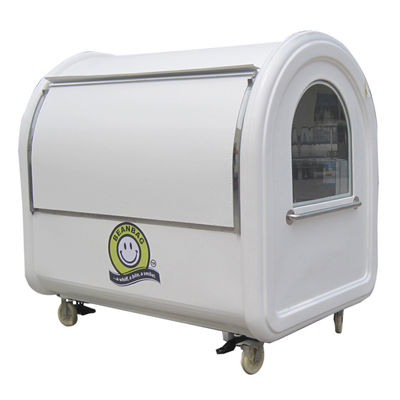 850 kg Caravan Hot Dog Cart IJsserij Food Kiosk/ Food Vending Truck L280cm*W200cm*H210cm