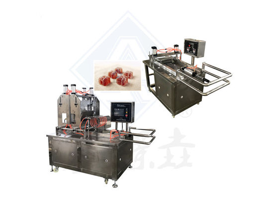 Geavanceerde 1.5KW Automatische Gummy Machine voor Bear Lollipop Jelly Candy Productie Lijn