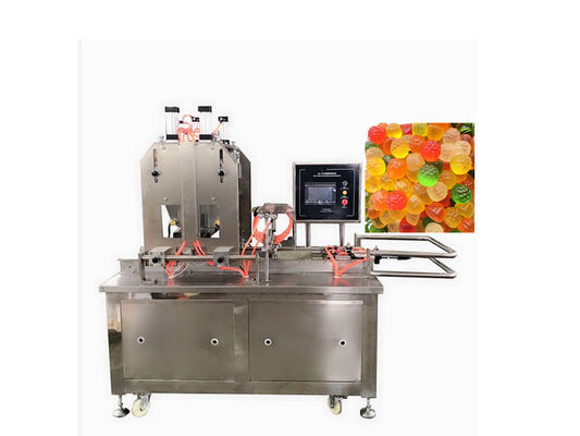 Geavanceerde 1.5KW Automatische Gummy Machine voor Bear Lollipop Jelly Candy Productie Lijn