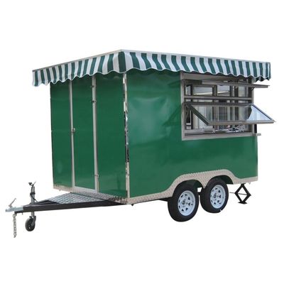 Mobielwinkel Fast Food Cart CE/Mobile Food Vending Van 220*20*230