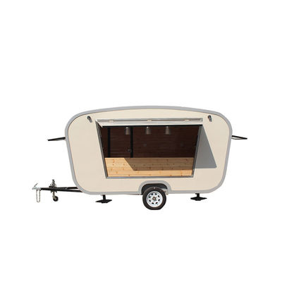 3 wiel aandrijving Kleine voedsel trucks Food Cart Machinery Functie Verkopen van voedsel voor kledingwinkels