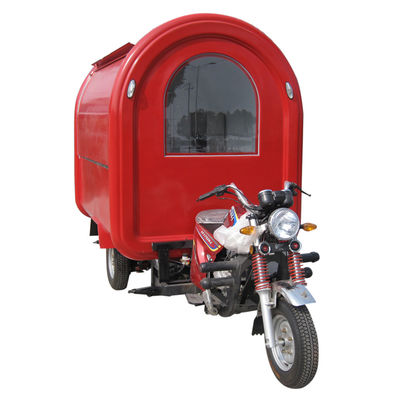 Retro-stijl elektrische foodtruck voor slush hotdogs en ijs 2300*1750*2100mm Grootte