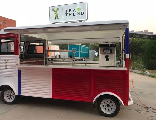 1.5kw Vending Snack Elektrische mobiele keuken Food Truck Fast Food Mobiele driewieler Multifunctionele Food Van