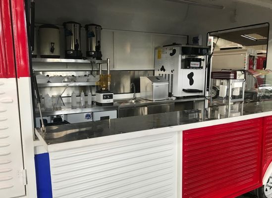 1.5kw Vending Snack Elektrische mobiele keuken Food Truck Fast Food Mobiele driewieler Multifunctionele Food Van