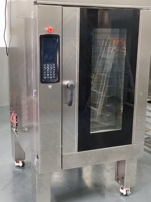 5 trays Capaciteit Automatische bakkerijapparatuur Industriële convectieoven voor het bakken van vlees