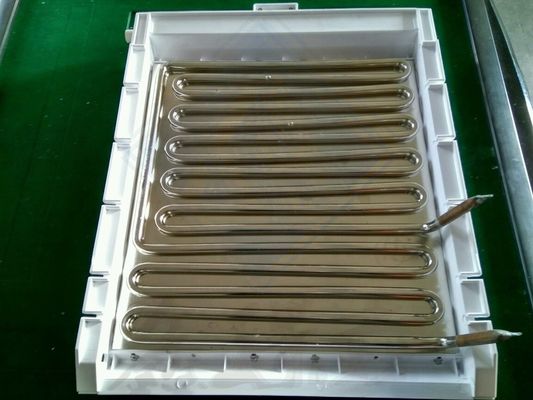 Commercieel industriële koelsysteem Lucht/water koeling condensator Kubus ijsmaker