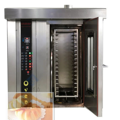 Automatische Pita Brood Baking Functie Elektrische gas Diesel Rotary Convection Oven 50.5kw