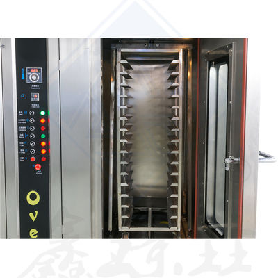 Automatische Pita Brood Baking Functie Elektrische gas Diesel Rotary Convection Oven 50.5kw
