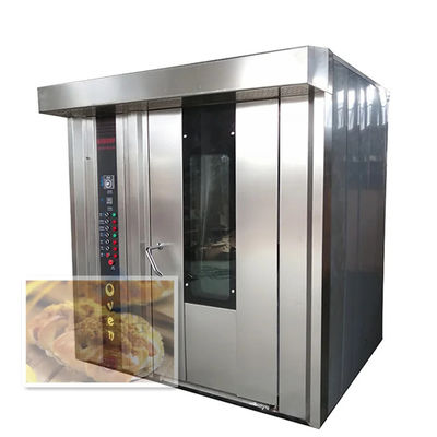 32 bakken Volledig automatische stoom roterende oven Perfect voor drukke voedsel- en drankwinkels