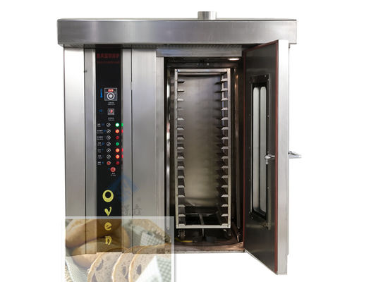 32 bakken Volledig automatische stoom roterende oven Perfect voor drukke voedsel- en drankwinkels