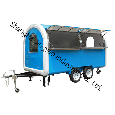 Gepersonaliseerde kleur Professionele CE goedgekeurde Automatische elektrische foodtruck met lange 0-20K