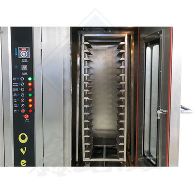 32 trays Rotary Automatic Industrial Gas Baking Machine voor voedselverwerkingsapparatuur