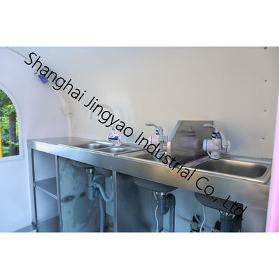 Gepersonaliseerde kleur Professionele CE goedgekeurde Automatische elektrische foodtruck met lange 0-20K