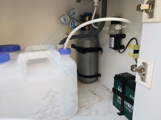 Buiten straat verkopen lange levensduur Food Cart fiets met dak en mobiel