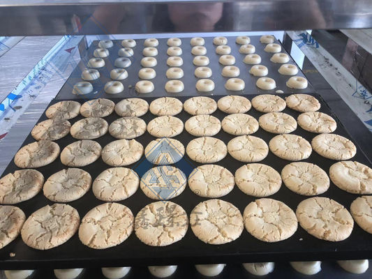 Machineriefunctie Het maken van walnootcake koekjes met volledig automatische productielijn
