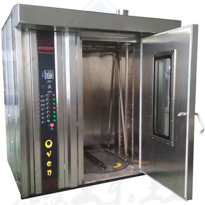 32 Tray Rotary Oven voor het bakken van brood in snackfood Automatische tray Grootte 400 * 600mm