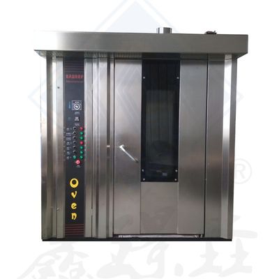 32 Tray Rotary Oven voor het bakken van brood in snackfood Automatische tray Grootte 400 * 600mm