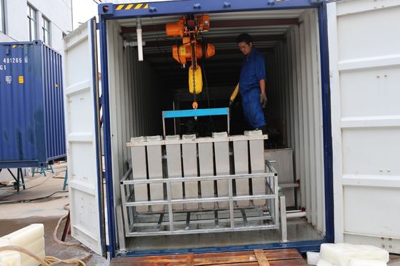 Industriële commerciële ijsblokmachine voor grootschalige ijsproductie