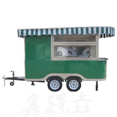 1200 kg laadvermogen Motor driewiel mobiele voedselmandje voor strand kalkoen voedsel displaymandje