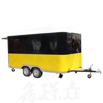 1200 kg laadvermogen Motor driewiel mobiele voedselmandje voor strand kalkoen voedsel displaymandje