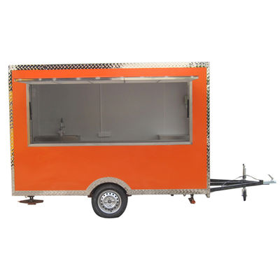 Mobiele voedselkarretjes Duurzame Sweet Corn Dog Cart Pizza Bbq voor bakkers