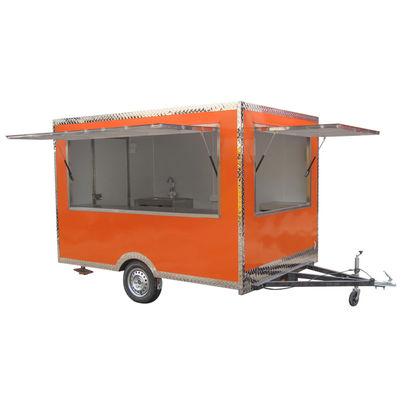 Mobiele voedselkarretjes Duurzame Sweet Corn Dog Cart Pizza Bbq voor bakkers