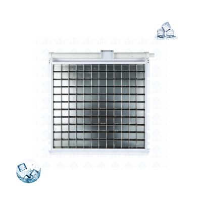 Koelonderdelen 100 kg 300 kg ijsverdamper voor semi-automatische kubus-ijsmachine