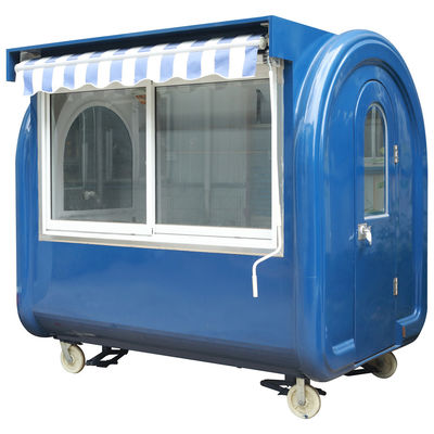 Custom Street Waffle Vending Cart Hot Food Stand Kiosk te koop voor 220V