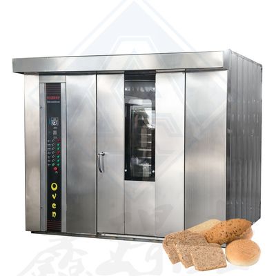 Commerciële gasbrander Rotary Rackoven voor professionele bak- en kookvraag