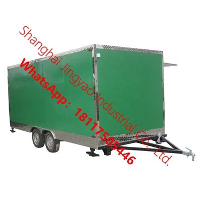 Grondstof Fruit JY-BT400 Hot Dog Cart 1500kg Capaciteit en Tornado Potato Food Cart