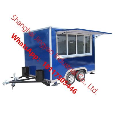 Grondstof Fruit JY-BT400 Hot Dog Cart 1500kg Capaciteit en Tornado Potato Food Cart