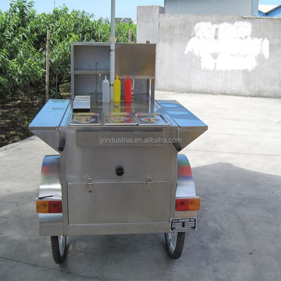220V mobiele voedingswagen voor straatverkopers driewieler/elektrische hotdogwagen voor andere doeleinden