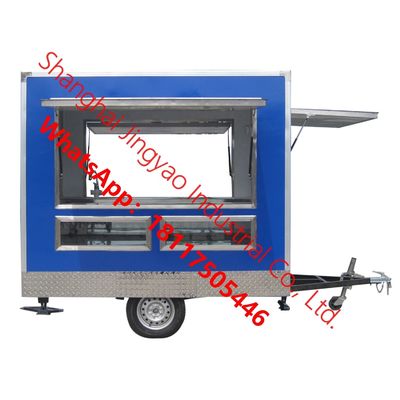 Street Food Vending Elektrische wagen voor suikermaïs Verkoop op de energieminingmarkt