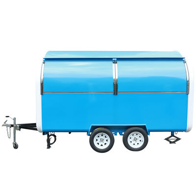 Snack Food Maker voor Street Cake Bakery pannenkoeken Crepe Cupcake Koekjes Koffie Hot Dog Mobile Food Cart