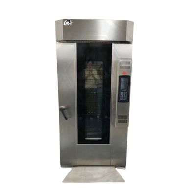 10 bakken roterende oven voor bakkerijen roestvrij staal binnen energiebron elektrisch gas
