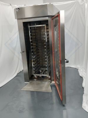 10 bakken roterende oven voor bakkerijen roestvrij staal binnen energiebron elektrisch gas