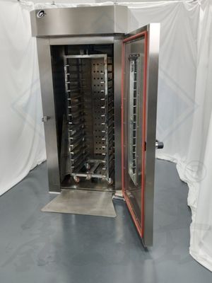 10 bakken roterende oven voor bakkerijen roestvrij staal binnen energiebron elektrisch gas