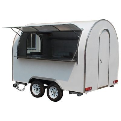 Snack food maker gemotoriseerde voedselmandje 1500kg sleepbus met Tornado aardappel en drankjes