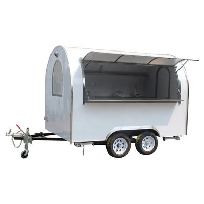 Snack food maker gemotoriseerde voedselmandje 1500kg sleepbus met Tornado aardappel en drankjes
