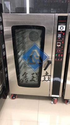 Gemakkelijk te bedienen 5 bakken Elektrische convectieoven voor het bakken van brood pizza en cake