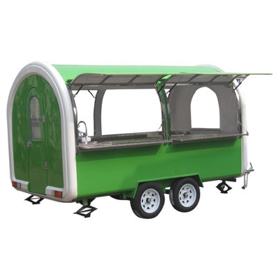 Donut Mobile Cart voor drukkerijen Multifunctionele Drinks Vending Trailer