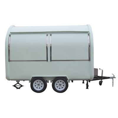 Donut Mobile Cart voor drukkerijen Multifunctionele Drinks Vending Trailer