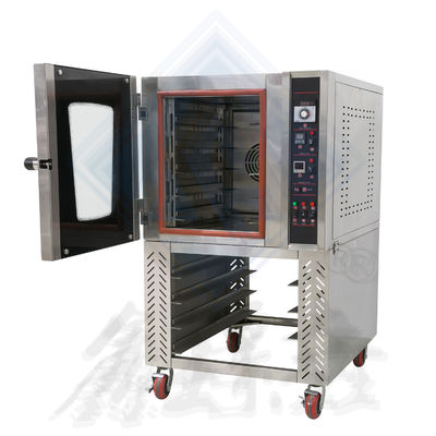 Kleine gasoven voor elektrisch commercieel bakken van 5 diensten Brood 905x1280x955mm