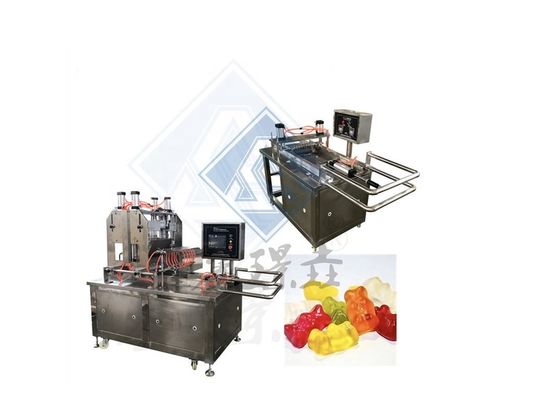 1900*980*1700 5g Productielijn Bean Depositor Forming Machine voor Jelly Candy Making
