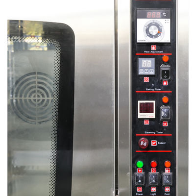 8 bakken Rotary Rack Gas bakoven Oven voor snack voedsel bakapparatuur tegen goede prijzen