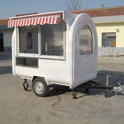 Hot Dog Barbecue Mobile Food Cart met volledige keuken en online ondersteuning'tevredenheid