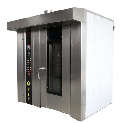 Voedselverwerkingsmachine 32 bakken Rotary pizzaoven voor complete bakkerijapparatuur