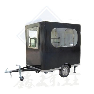 Fast Concession mobiele food trailer met volledige keuken gegalvaniseerd staal en 200 set
